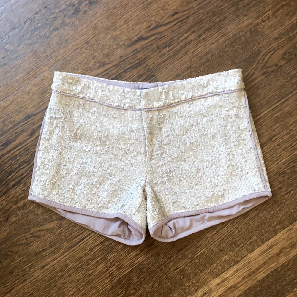 Gryphon sequin embellished shorts